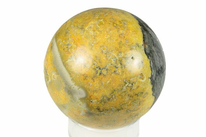 Polished Bumblebee Jasper Sphere - Indonesia #254753